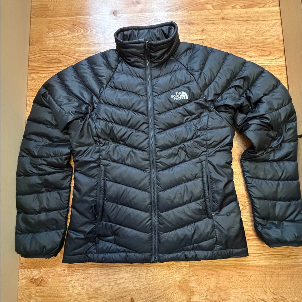 The North Face Black Quilted Down Puffer Jacket